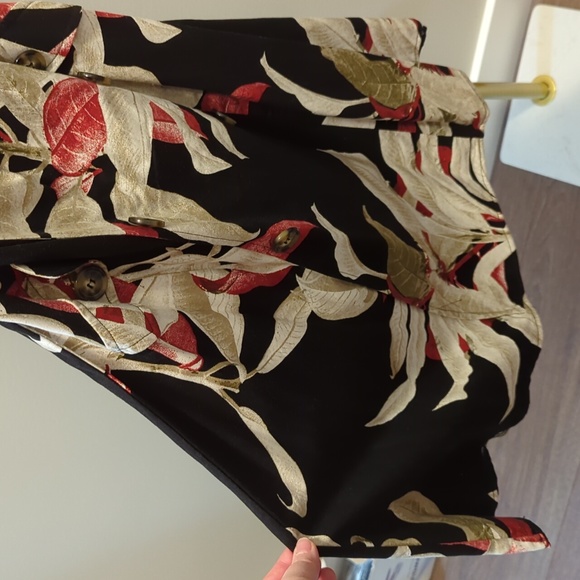 LE CHATEAU | NWT, cotton off the shoulder, Square Neckline, Floral dress, medium - Picture 3 of 8